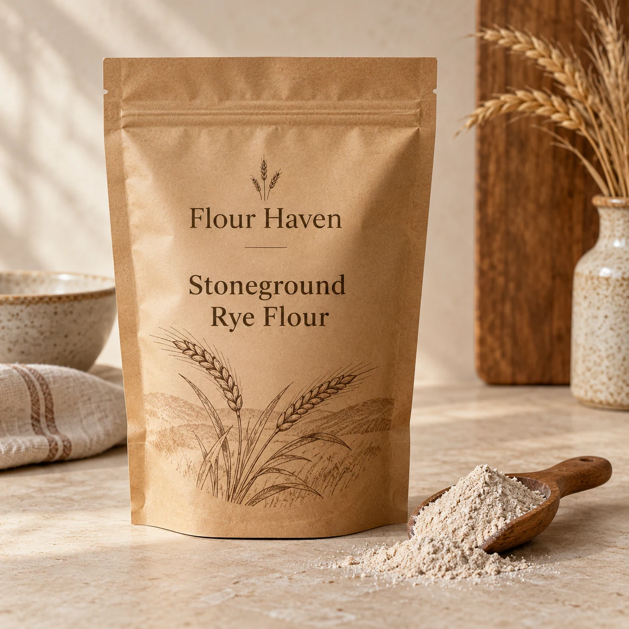 Stoneground Rye Flour